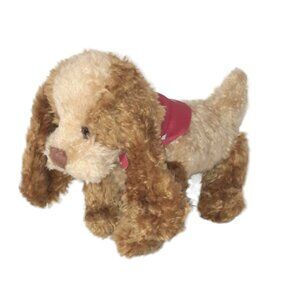 Vintage 1995 Ganz Cottage Collectibles Ruff Cocker Spaniel Dog Plush Toy 9"